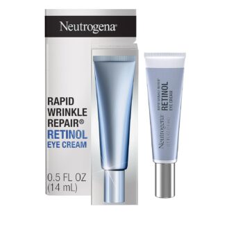 Neutrogena Retinol Eye Cream for Dark Circles, Rapid Wrinkle Repair,