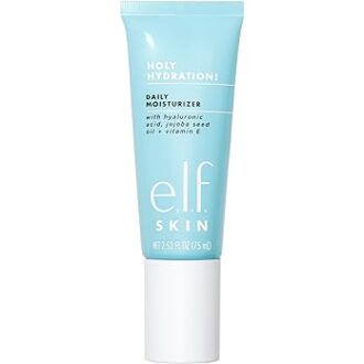 e.l.f. SKIN Daily Hydration Moisturizer, Ultra-Hydrating Formula, Infused with Aloe, Jojoba Oil & Shea Butter,
