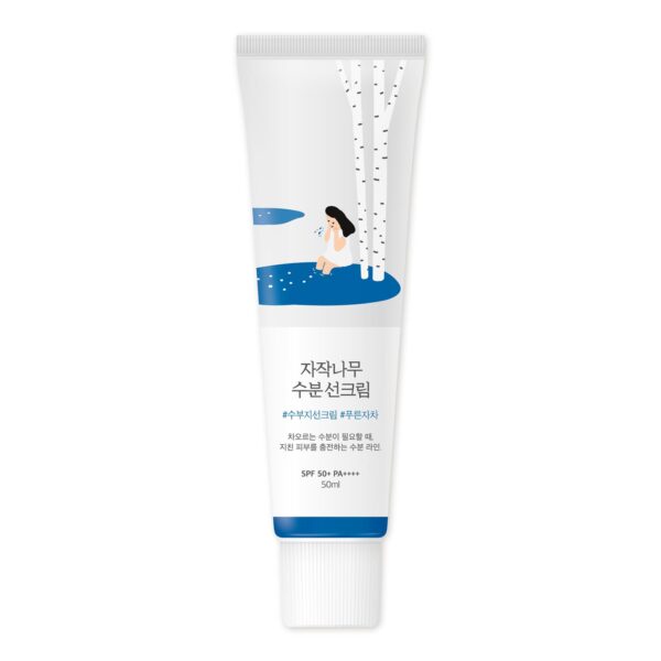 ROUND LAB Birch Juice Moisturizing Sunscreen (SPF50+ PA++++) | A moisturizing sunscreen