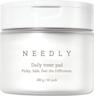 Needly | Exfoliating Facial Pads with BHA & PHA | Daily Toner Pad |