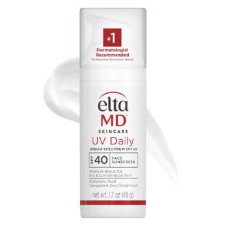 EltaMD UV Daily Face Sunscreen with Zinc Oxide, SPF 40