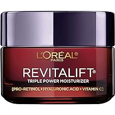 L'Oreal Paris Revitalift Triple Power Anti-Aging Face Moisturizer,