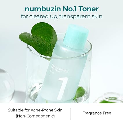 numbuzin No.1 Pure-Full Calming Herb Toner | Acne-Prone Skin, Centella Asiatica, Deep Calming (10.14 Fl Oz) - Image 2
