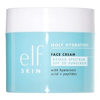e.l.f. SKIN Holy Hydration! Face Cream, Moisturizer For Nourishing & Plumping Skin