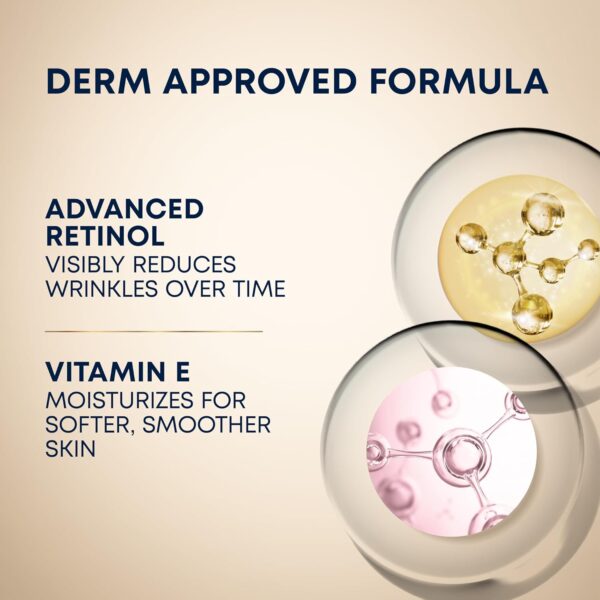 RoC Retinol Correxion Deep Wrinkle Daily Face Moisturizer with Sunscreen SPF 30, Skin Care Treatment for Fine Lines, Dark Spots, Post-Acne Scars, 1 Ounce - Image 3