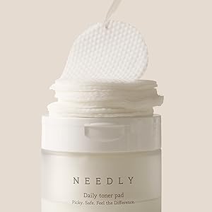 Needly | Exfoliating Facial Pads with BHA & PHA | Daily Toner Pad | - Image 3