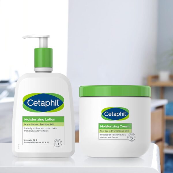 Cetaphil Body Moisturizer, Hydrating Moisturizing Cream for Dry to Very Dry, Sensitive Skin - Image 4
