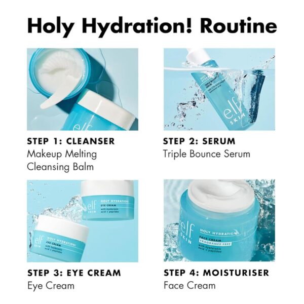 e.l.f. SKIN Holy Hydration! Face Cream, Moisturizer For Nourishing & Plumping Skin - Image 4