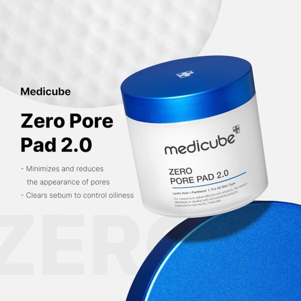 Medicube Zero Pore Pads 2.0 - Dual-Textured Facial Toner - Image 6