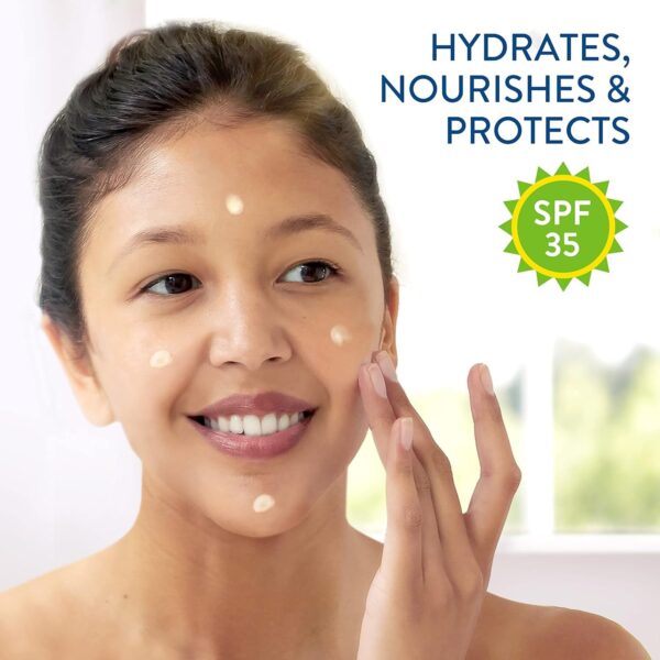 Cetaphil Face Moisturizer, Daily Oil Free Facial Moisturizer with SPF 35 - Image 2