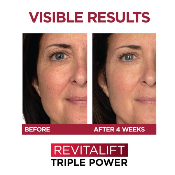 L'Oreal Paris Revitalift Triple Power Anti-Aging Face Moisturizer, - Image 5