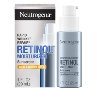 Neutrogena Retinol Face Moisturizer, Rapid Wrinkle Repair with SPF 30
