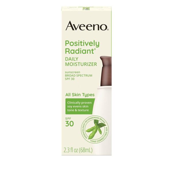 Aveeno Positively Radiant Daily Facial Moisturizer with Broad Spectrum SPF 30 - Image 2