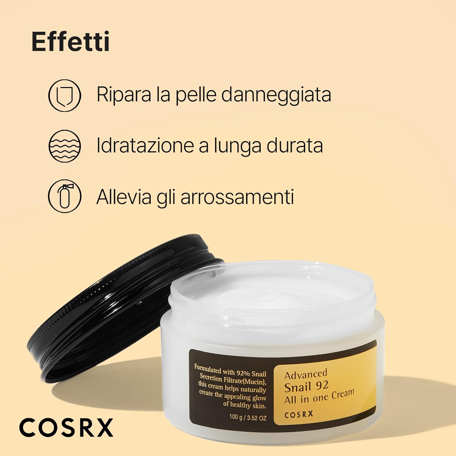 COSRX Snail Mucin 92% Moisturizer 3.52oz/ 100g, Daily Repair Face Gel Cream for Dry - Image 6
