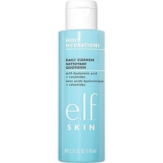 e.l.f., Holy Hydration! Daily Cleanser, Wash away Excess Oil, Impurities, and Makeup…