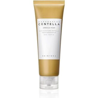 SKIN1004 Madagascar Centella Ampoule Foam 4.22 fl.oz, 125ml, Low pH Foam Cleanser, Natural Soda Powder Coconut Surfactant and EWG Green Grade