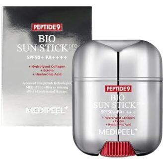 Peptide 9 Bio Sun Stick Pro Sun Screen Unisex Sun Stick, Peptide 9 Bio Sun Stick SPF50+, Portable UV Protection Sunscreen Stick (1PCS)
