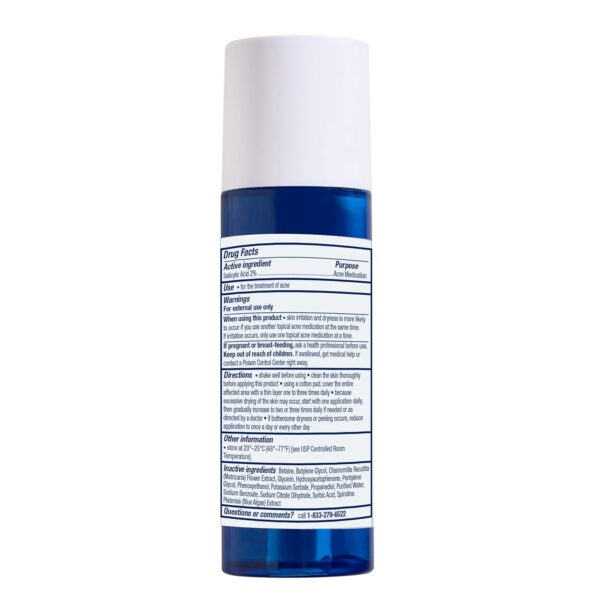 PanOxyl Clarifying Exfoliant with 2% Salicylic Acid, BHA Liquid Exfoliant for Face, - Image 4