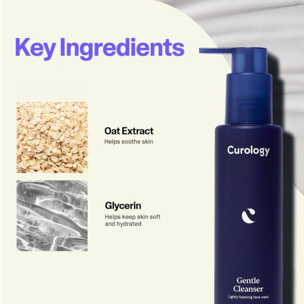 Gentle Cleanser, Lightly Foaming Gel Face Wash, Sensitive Skin Care, Fragrance Free, 5.07 fl oz - Image 4