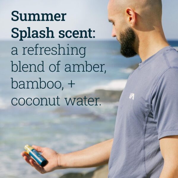 Oars + Alps Face and Scalp Mist SPF 35 Sunscreen, Protects from Blue Light, Summer Splash Scent, Water and Sweat Resistant, Travel Size, 1.5 Fl Oz - Image 3