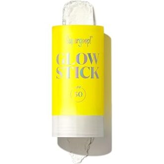 Supergoop! Glow Stick, 0.7 oz - SPF 50 PA++++ Dry Oil Sunscreen Stick for Face & Body