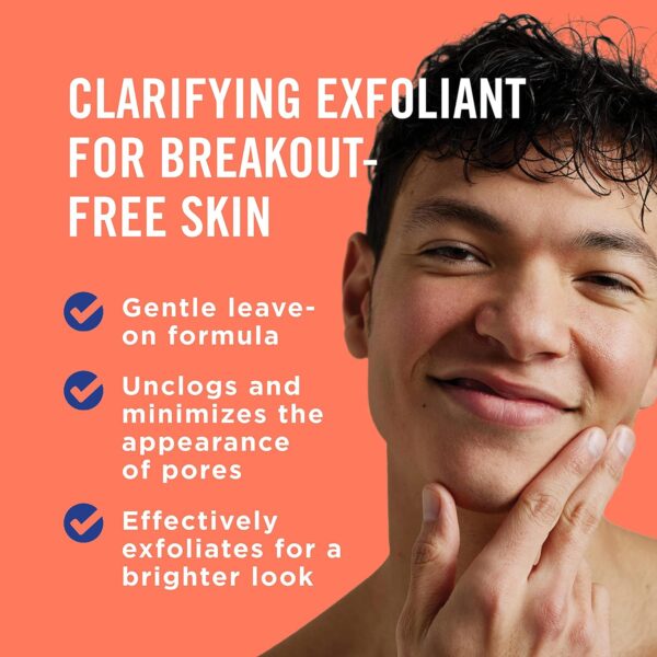 PanOxyl Clarifying Exfoliant with 2% Salicylic Acid, BHA Liquid Exfoliant for Face, - Image 3