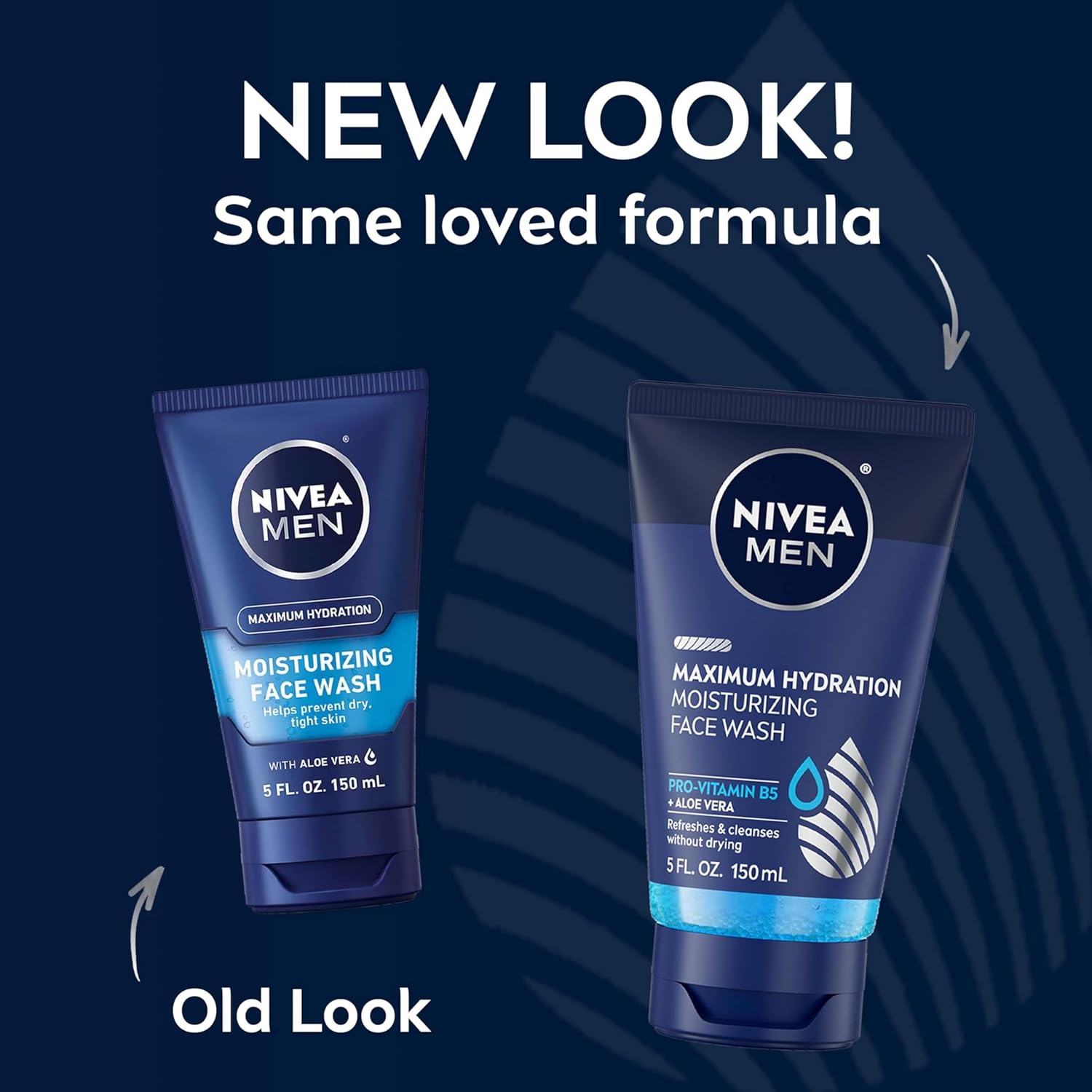 Nivea Men Maximum Hydration Moisturizing Face Wash with Aloe Vera, 5 Fl Oz Tube - Image 3