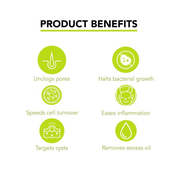 humane Maximum-Strength Acne Wash - 10% Benzoyl Peroxide Acne Treatment for Face, Skin, Butt, - Image 4