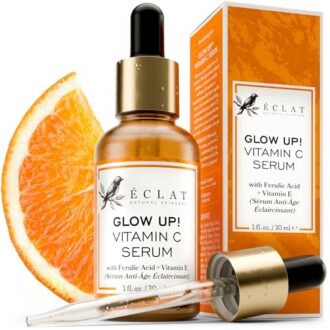 Vitamin C Face Serum - Dark Spot Remover Facial Serum, Vit C Serum with Hyaluronic Acid, Ferulic Acid, & Vit E