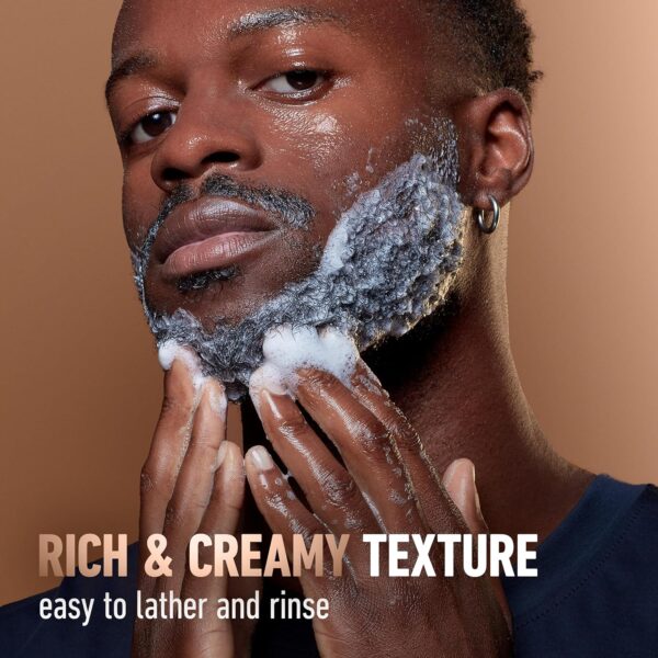 King C. Gillette Beard Wash, Mens Face Wash, 11 oz, Infused with Argan Oil and Avocado Oil to Cleanse Hair and Skin - Image 6