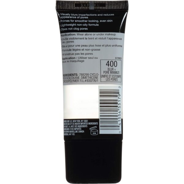 Maybelline New York Facestudio Master Prime Primer Makeup, Blur + Pore Minimize, 1 fl. oz. - Image 2
