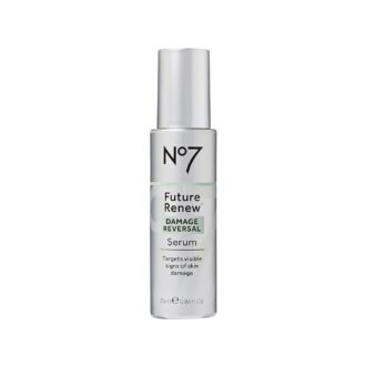 No7 Future Renew Damage Reversal Serum - Anti-Aging Face for Glowing Skin Hyaluronic Acid + Niacinamide Dermatologist-Approved, Suitable Sensitive (25ml)