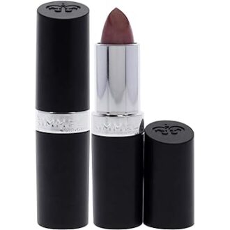 Rimmel Lasting Finish Lipstick - Up to 8 Hours of Intense Lip Color with Color Protect Technology and Exclusive Black Diamond Complex - 066 Heather Shimmer, .14oz