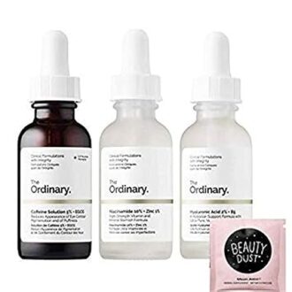The Ordinary Face Serum Set! Caffeine Solution 5%+EGCG! Hyaluronic Acid 2%+B5! Niacinamide 10% + Zinc 1%