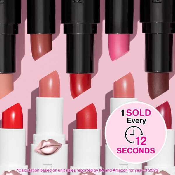 wet n wild Mega Last Matte Lip Color, Semi Matte Hyaluronic Acid Infused, Long Lasting Full Coverage for a Nourishing Pout, Cruelty-Free & Vegan - Bare it All - Image 2