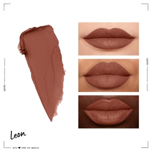 NYX PROFESSIONAL MAKEUP Soft Matte Lip Cream, Lightweight Liquid Lipstick - Cairo (Matte Pure Nude) - Image 2