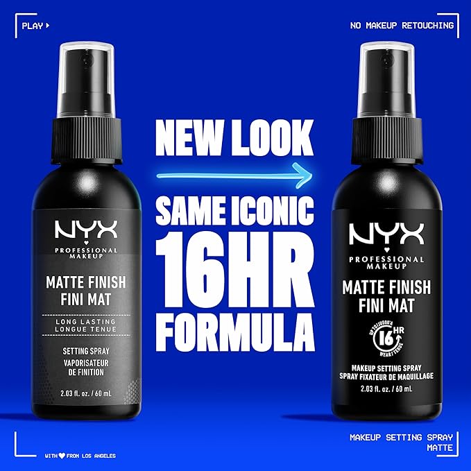 NYX PROFESSIONAL MAKEUP Makeup Setting Spray, Matte Setting Spray for 16HR Make Up Wear - Image 3