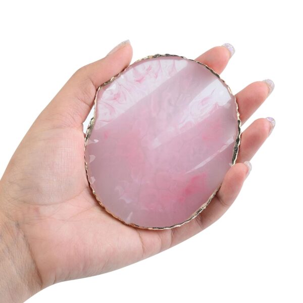 1 Piece Nail Art Palette Nail Polish Palette Mixing Palette Makeup Plate Nail Plates for Nail Art Nail Tip Holder Nail Art Display - Image 3