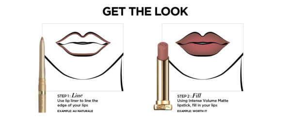 L’Oréal Paris Colour Riche Intense Volume Matte Lipstick, Lip Makeup Infused with Hyaluronic Acid for up to 16HR Wear, Worth It, 0.06 Oz - Image 3