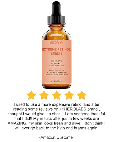 Retinol Serum for Face 2.5%, B5 Resurfacing Retinol Serum with Vitamin C - Image 3