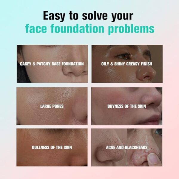 Power Grip Primer + 4% Niacinamide, Hydrating Face Primer, Moisturizes Primes, Primer Face Makeup, Makeup Primer, Face Primer, Hydrating Primer, Perfect Gel-Based, Hydrating Face Primer (Pink) - Image 5