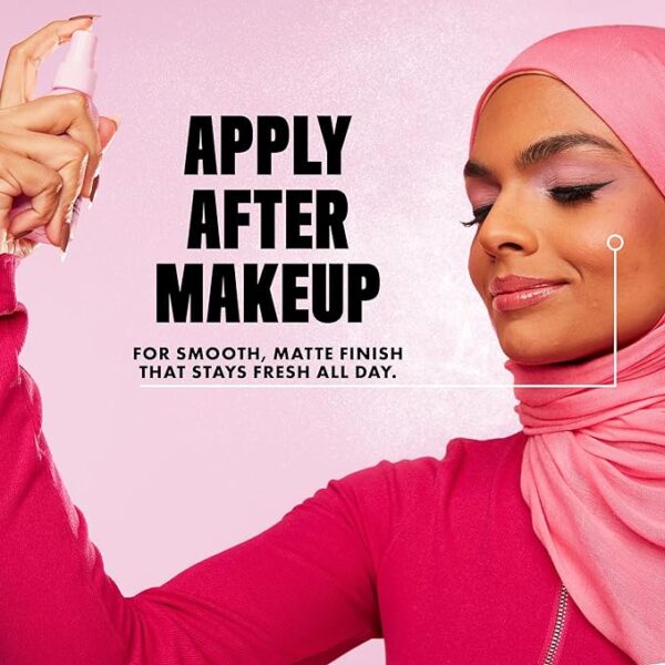 NYX PROFESSIONAL MAKEUP Marshmellow Setting Spray, Matte Setting Spray for 16HR Make Up Wear - Image 4