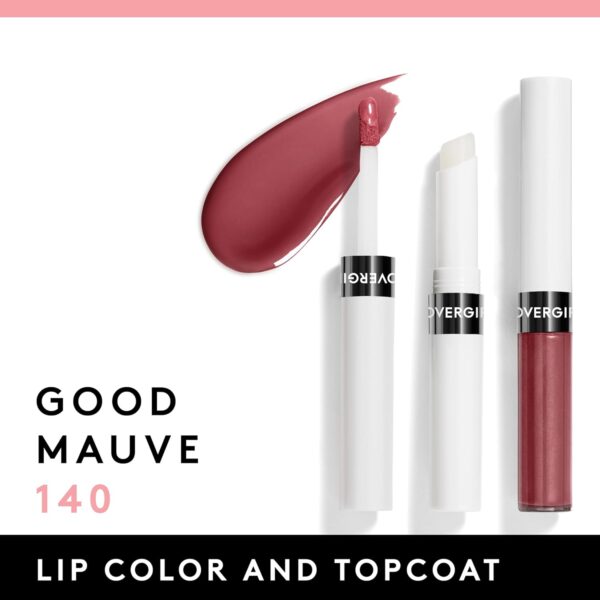 COVERGIRL Outlast All-Day Lip Color with Moisturizing Topcoat, New Neutrals Shade Collection, Good Mauve, Pack of 1 - Image 2