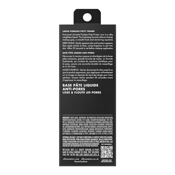 e.l.f. Liquid Poreless Putty Primer, Lightweight Face Primer For Long-lasting Makeup Wear, Creates A Smooth Complexion, Vegan & Cruelty-free - Image 6