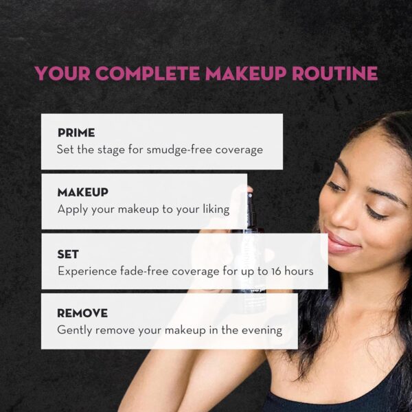 Skindinavia The Makeup Finishing Spray, Bridal Setting Spray, Temperature-Control for All-Day Wear, Long-Lasting Up to 16+ Hours, Heat-Resistant & Waterproof, Wedding Day, Bridal Shower Gift (2 Oz) - Image 5