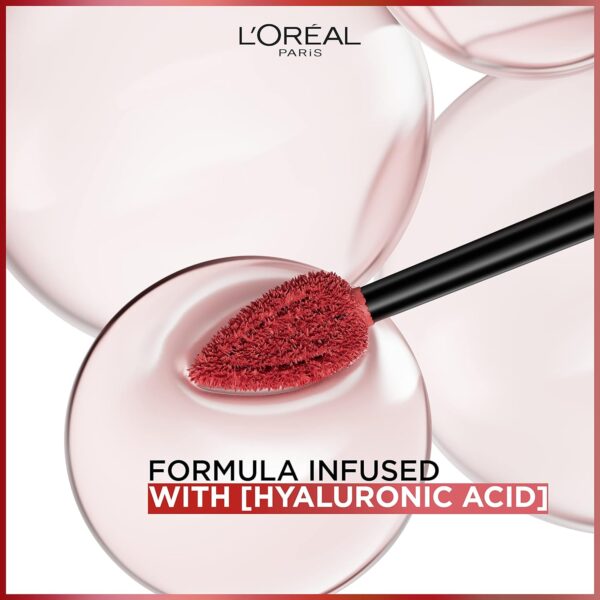 L'Oreal Paris Infallible Matte Resistance Liquid Lipstick, up to 16 Hour Wear, Le Rouge Paris 420, 0.17 Fl Oz - Image 5