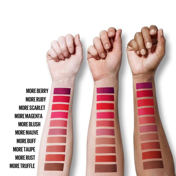 Maybelline Color Sensational Ultimatte Matte Lipstick, Non-Drying, Intense Color Pigment, More Mauve, Purple Mauve Pink, 1 Count - Image 5