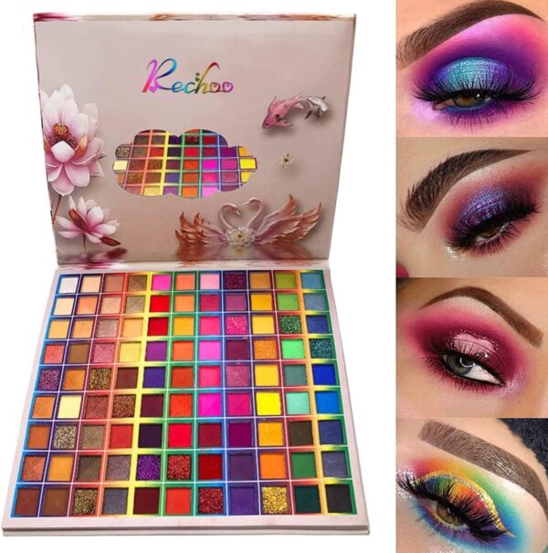 SHANY 96 COLOR RUNWAY Eyeshadow Palette - Highly Pigmented Blendable Natural and Matte Eye shadow Colors Professional Makeup Eye shadow Palette - Image 4