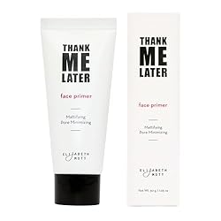 Elizabeth Mott Thank Me Later Face Primer - Mattifying Makeup Base Primer for Shine and Oil Control - Pore Minimizer, Hides Wrinkles and Fine Lines – Long-lasting Power Grip Formula, 30g